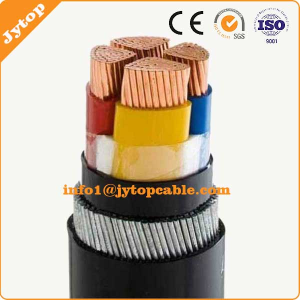 185mm 4 Core Copper XLPE Insulated PVC Sheated SAW Armoured Power Cable