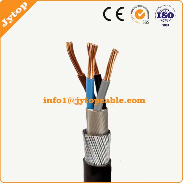 95mm 4 core PVC insulated SWA Armoured Cable